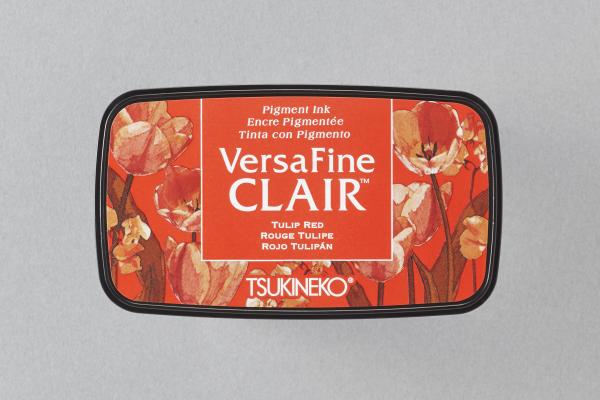 Versafine Clair oil based pigment ink - Vivid ""Tulip red